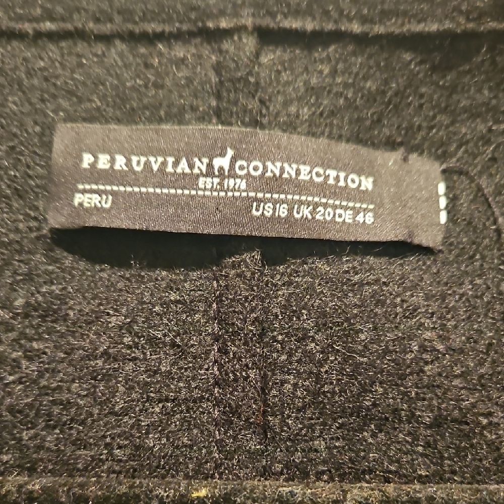 Peruvian Connection Black Coat - image 2